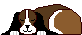 Light-sleeping lazy dog